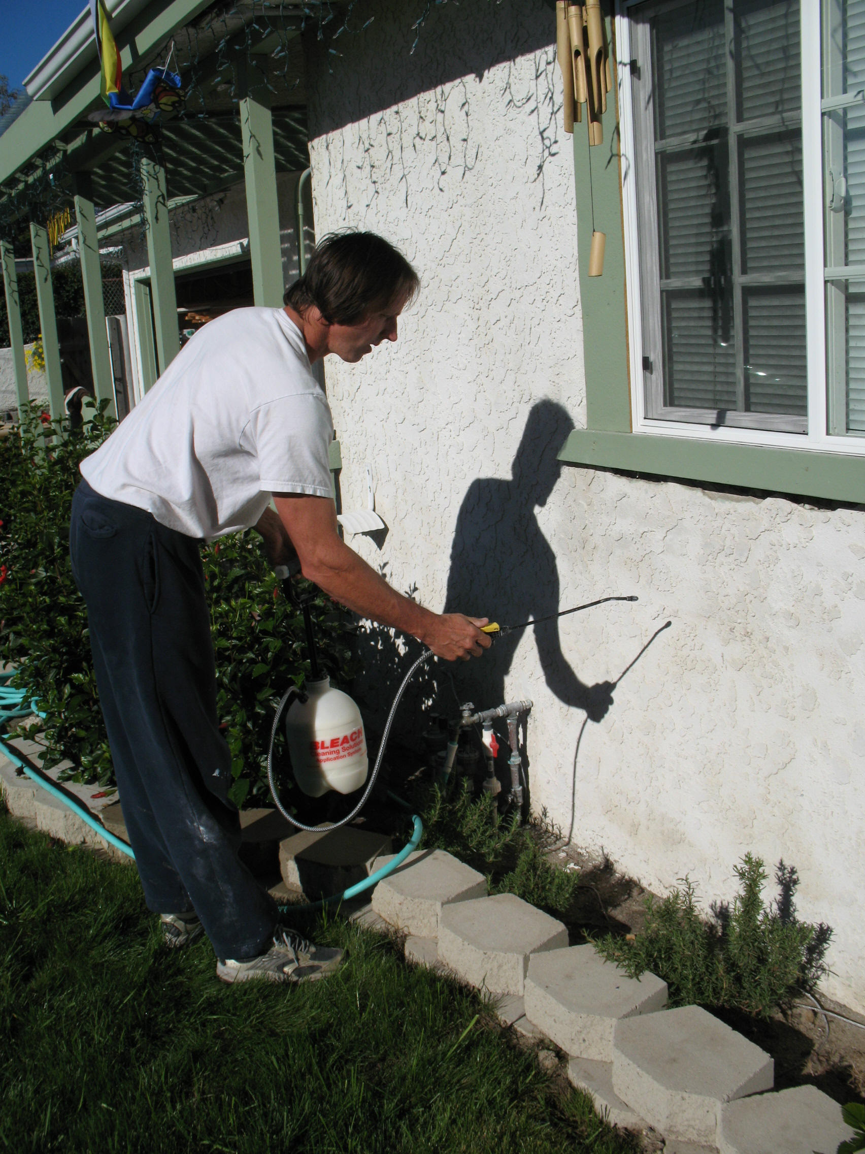 Mixing And Appling Fog Coat On Stucco